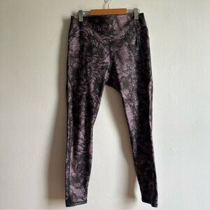 Oraki Sz XL printed High Rise Full Length Athletic Leggings